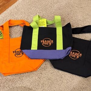 Trader Joe's Tote Bags Set halloween